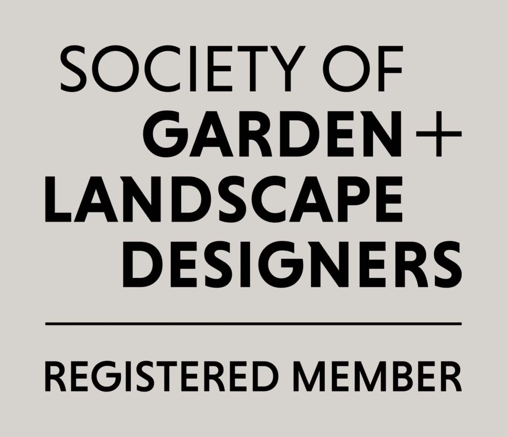 Logo for Registered Members of the Society of Garden + Landscape Designers