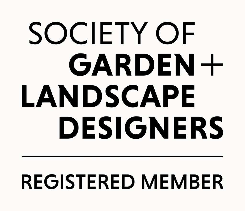 Logo for Registered Members of the Society of Garden + Landscape Designers
